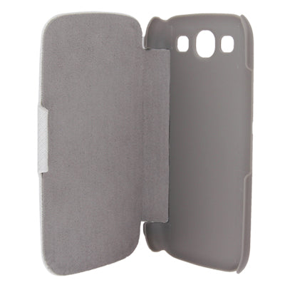 Cross Texture Leather Case and Plastic Cover Case for Galaxy SIII / i9300