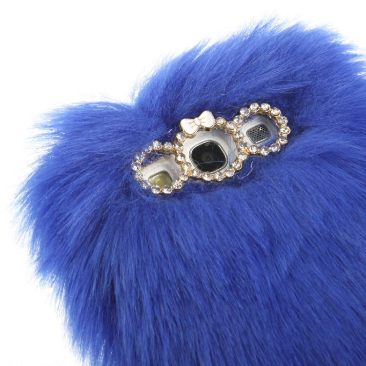 Diamond Encrusted Winter Warm Fur Plastic Case for Galaxy SIII / i9300