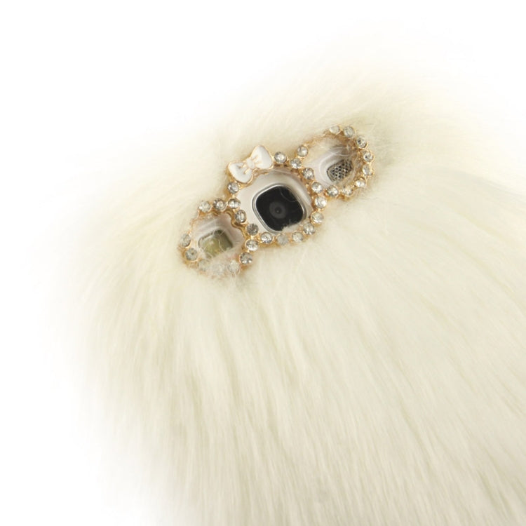Diamond Encrusted Winter Warm Fur Plastic Case for Galaxy SIII / i9300
