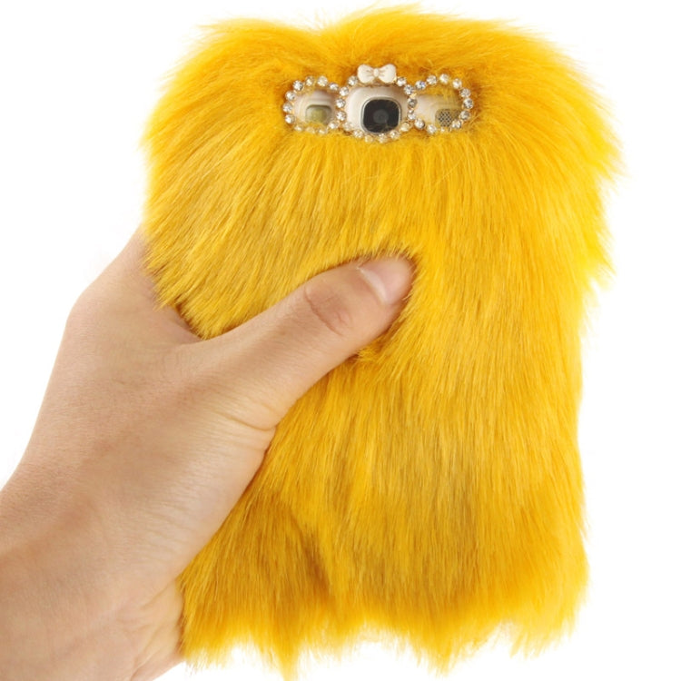 Diamond Encrusted Winter Warm Fur Plastic Case for Galaxy SIII / i9300