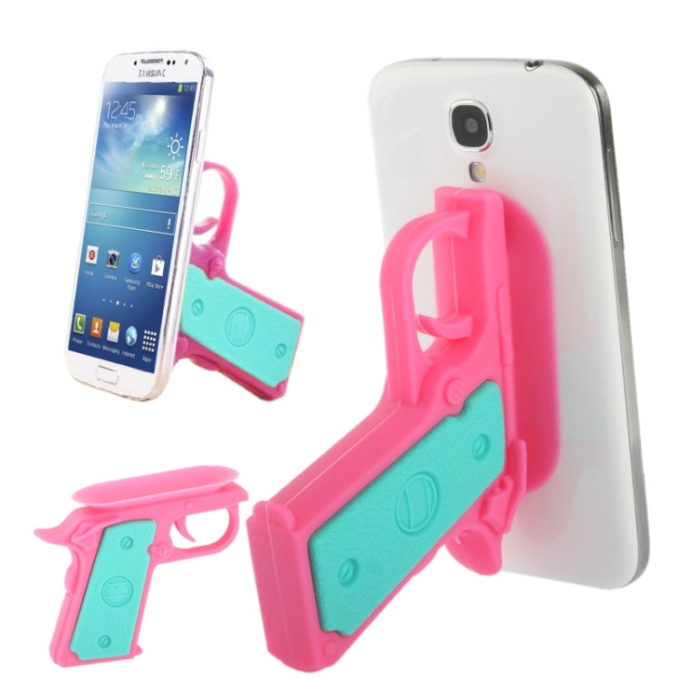 Silicone Pistol Shape Universal Non-slip Mobile Phone Bracket for iPhone 5 / iPhone 4S / Galaxy S IV / i9500 / Other Mobile Phone