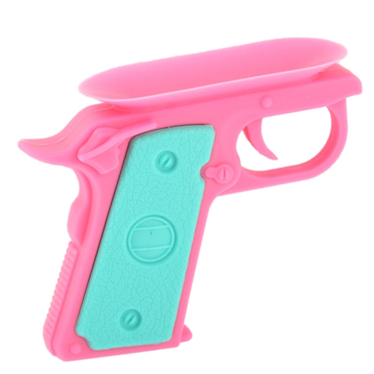 Silicone Pistol Shape Universal Non-slip Mobile Phone Bracket for iPhone 5 / iPhone 4S / Galaxy S IV / i9500 / Other Mobile Phone
