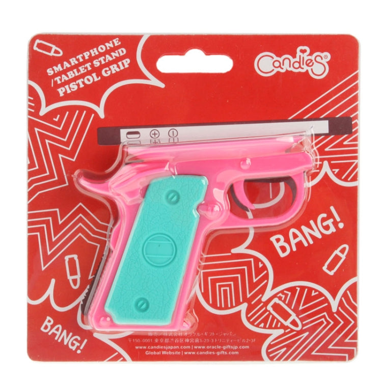 Silicone Pistol Shape Universal Non-slip Mobile Phone Bracket for iPhone 5 / iPhone 4S / Galaxy S IV / i9500 / Other Mobile Phone