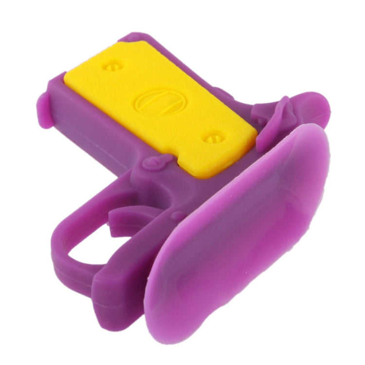 Silicone Pistol Shape Universal Non-slip Mobile Phone Bracket for iPhone 5 / iPhone 4S / Galaxy S IV / i9500 / Other Mobile Phone
