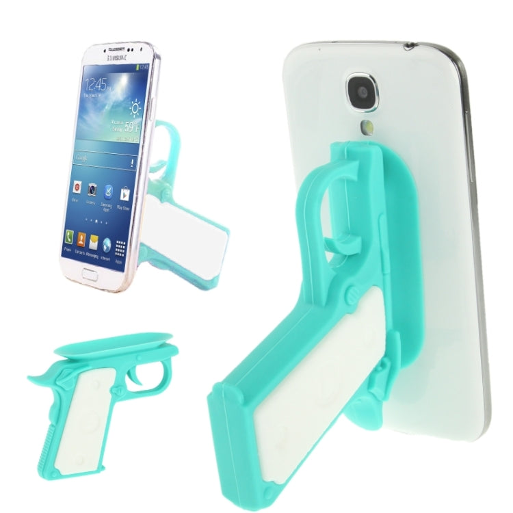 Silicone Pistol Shape Universal Non-slip Mobile Phone Bracket for iPhone 5 / iPhone 4S / Galaxy S IV / i9500 / Other Mobile Phone