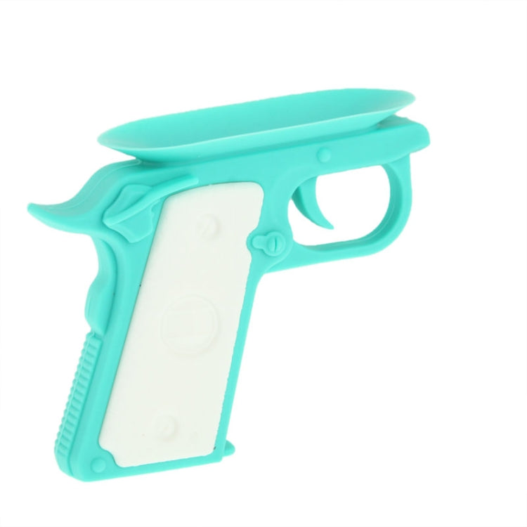 Silicone Pistol Shape Universal Non-slip Mobile Phone Bracket for iPhone 5 / iPhone 4S / Galaxy S IV / i9500 / Other Mobile Phone