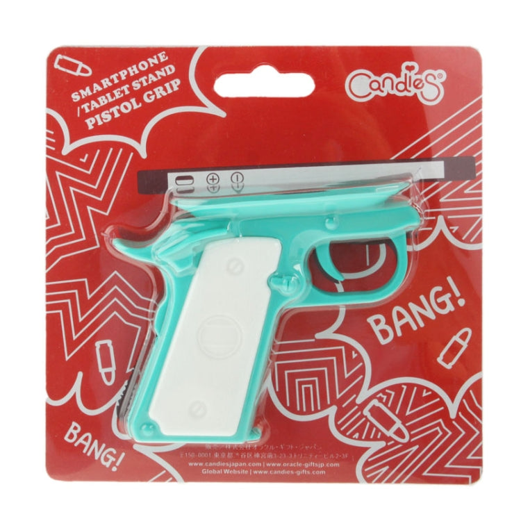 Silicone Pistol Shape Universal Non-slip Mobile Phone Bracket for iPhone 5 / iPhone 4S / Galaxy S IV / i9500 / Other Mobile Phone