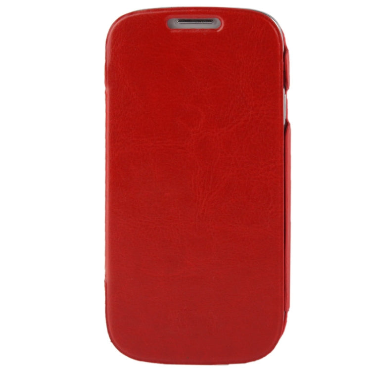 Thermal Styling Crazy Horse Texture Horizontal Flip Leather Case for Galaxy S III / i9300