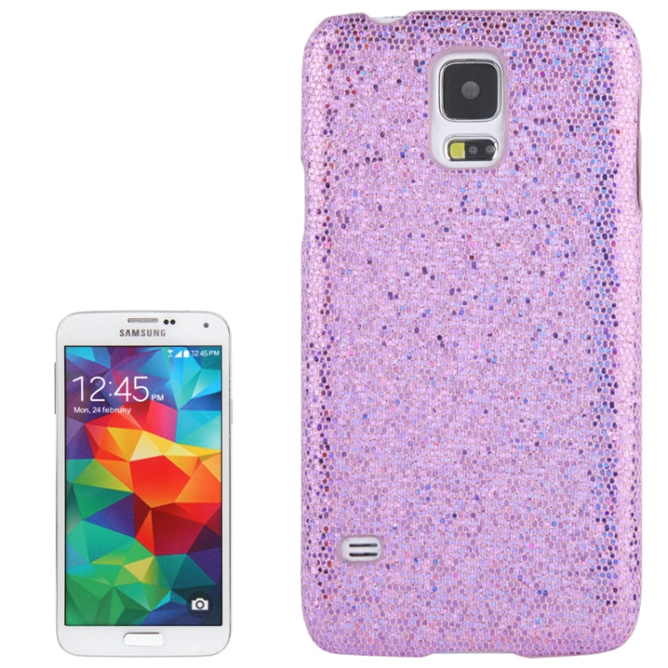 Glitter Powder Skinning Plastic Case for Galaxy S5 mini / G800