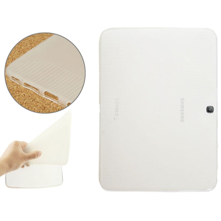 Anti-skid Texture Transparent TPU Case for Galaxy Tab 3 (10.1) / GT-P5200