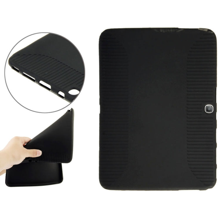Anti-skid Texture Transparent TPU Case for Galaxy Tab 3 (10.1) / GT-P5200