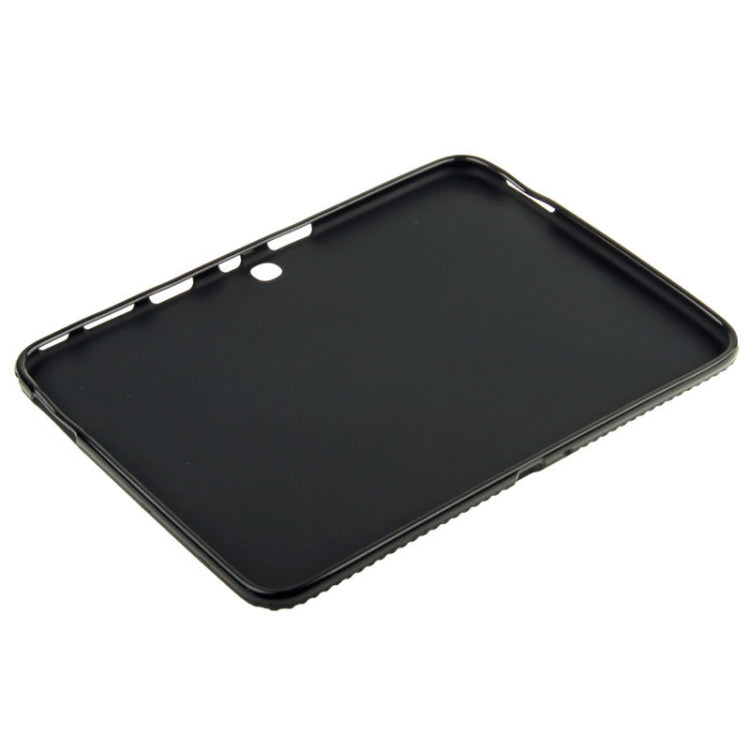 Anti-skid Texture Transparent TPU Case for Galaxy Tab 3 (10.1) / GT-P5200