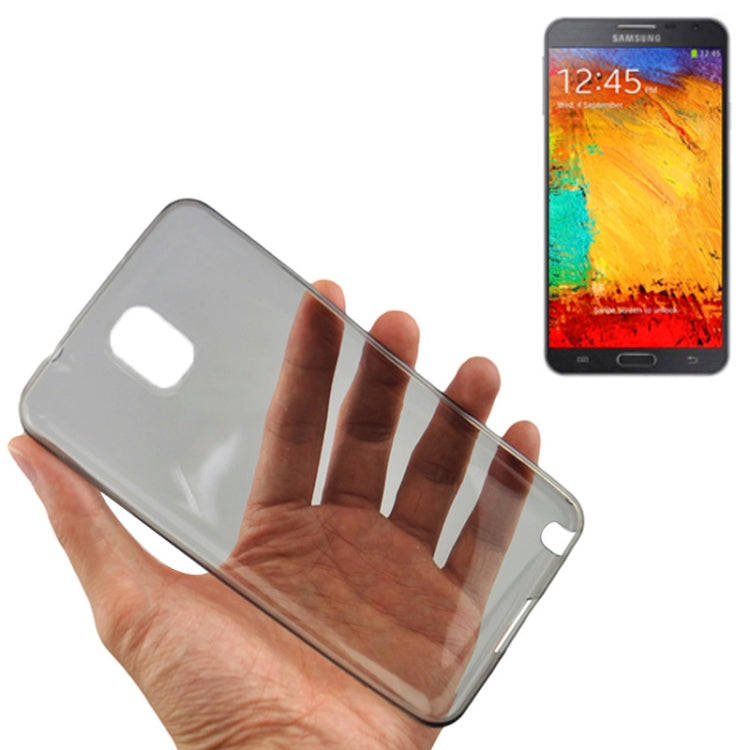 0.45mm Ultra-thin Polycarbonate Material TPU & Jelly Case for Galaxy Note III / N9000