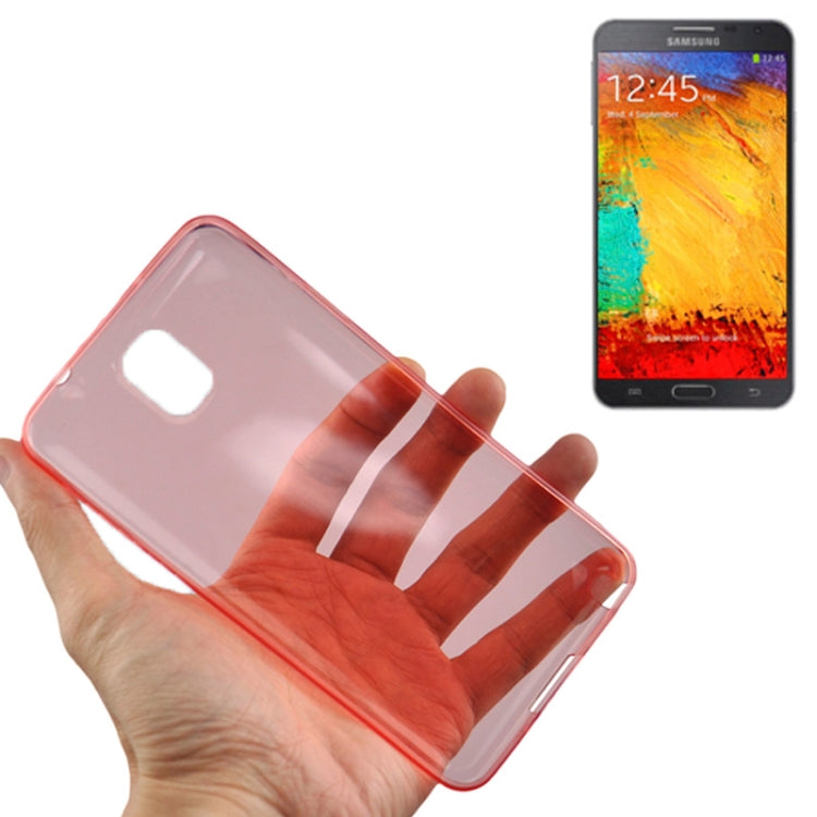 0.45mm Ultra-thin Polycarbonate Material TPU & Jelly Case for Galaxy Note III / N9000