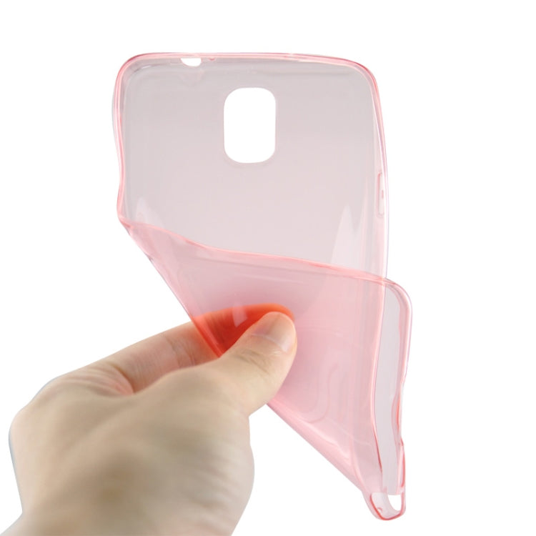0.45mm Ultra-thin Polycarbonate Material TPU & Jelly Case for Galaxy Note III / N9000