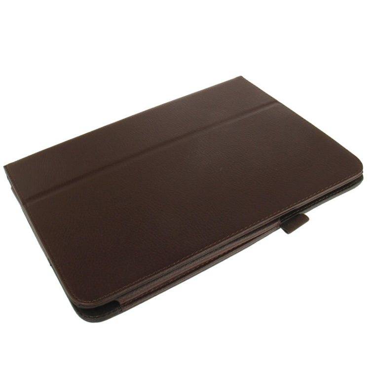 Litchi Texture Leather Case with Holder for Galaxy Tab 3 (10.1) / GT-P5200