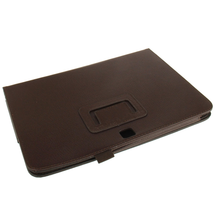 Litchi Texture Leather Case with Holder for Galaxy Tab 3 (10.1) / GT-P5200