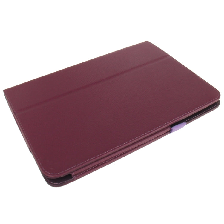 Litchi Texture Leather Case with Holder for Galaxy Tab 3 (10.1) / GT-P5200