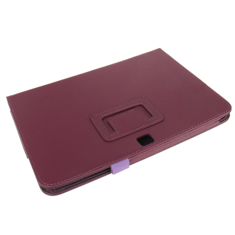 Litchi Texture Leather Case with Holder for Galaxy Tab 3 (10.1) / GT-P5200