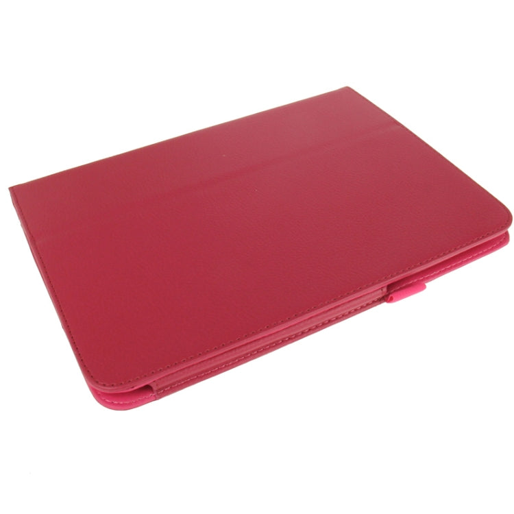 Litchi Texture Leather Case with Holder for Galaxy Tab 3 (10.1) / GT-P5200