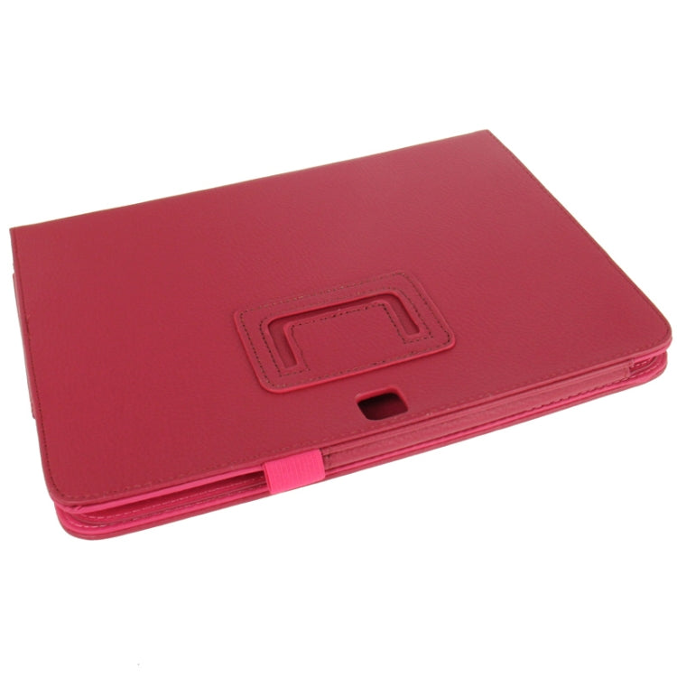 Litchi Texture Leather Case with Holder for Galaxy Tab 3 (10.1) / GT-P5200