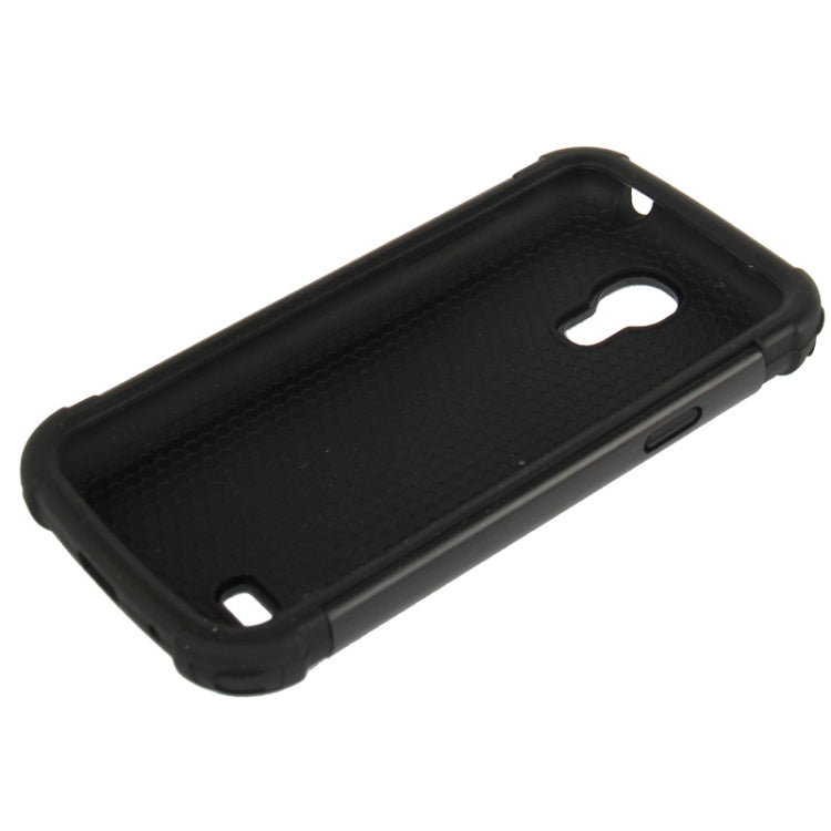 2-color Series Plastic + Silicon Combination Case for Galaxy S IV mini / i9190