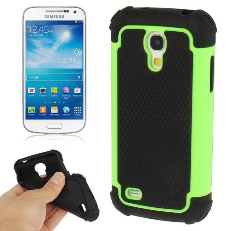 2-color Series Plastic + Silicon Combination Case for Galaxy S IV mini / i9190