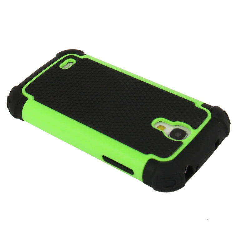 2-color Series Plastic + Silicon Combination Case for Galaxy S IV mini / i9190
