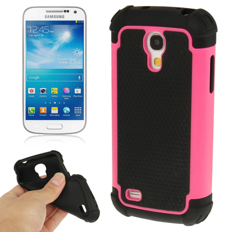 2-color Series Plastic + Silicon Combination Case for Galaxy S IV mini / i9190