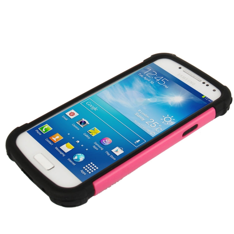 2-color Series Plastic + Silicon Combination Case for Galaxy S IV mini / i9190