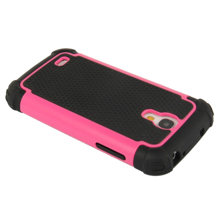 2-color Series Plastic + Silicon Combination Case for Galaxy S IV mini / i9190