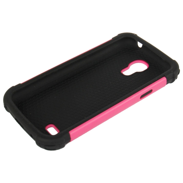 2-color Series Plastic + Silicon Combination Case for Galaxy S IV mini / i9190