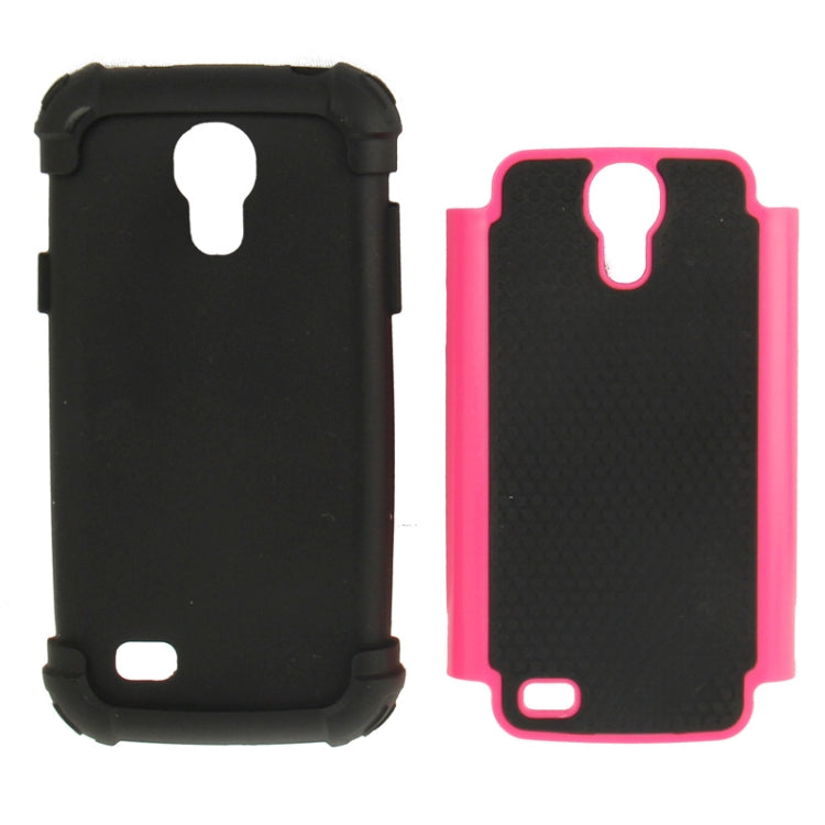 2-color Series Plastic + Silicon Combination Case for Galaxy S IV mini / i9190