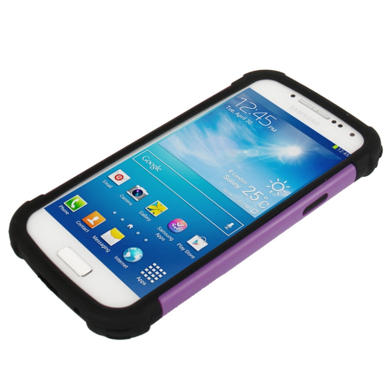 2-color Series Plastic + Silicon Combination Case for Galaxy S IV mini / i9190