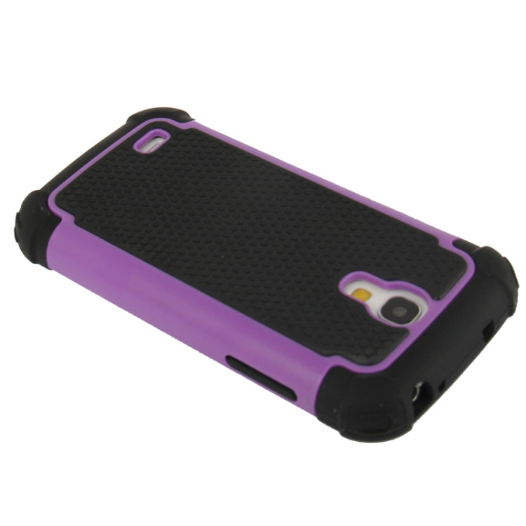 2-color Series Plastic + Silicon Combination Case for Galaxy S IV mini / i9190