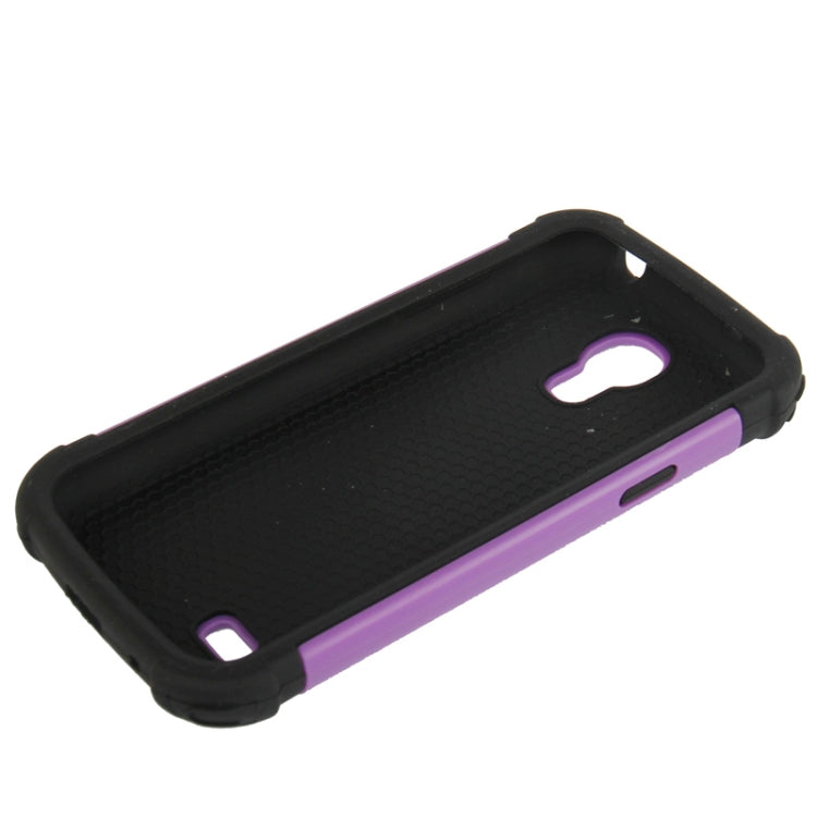 2-color Series Plastic + Silicon Combination Case for Galaxy S IV mini / i9190