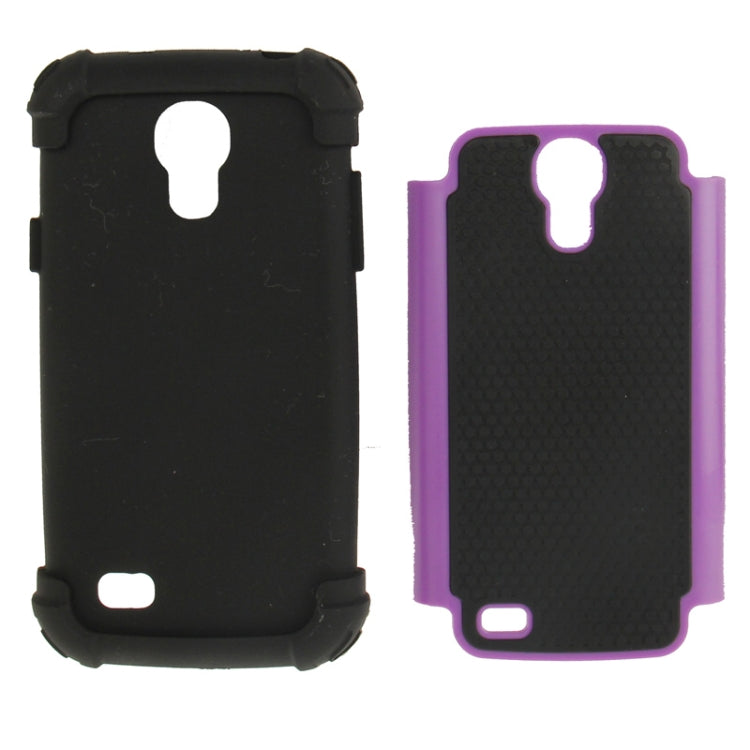 2-color Series Plastic + Silicon Combination Case for Galaxy S IV mini / i9190