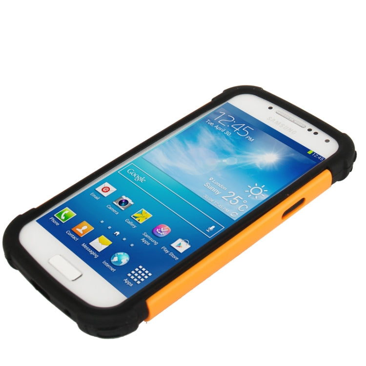 2-color Series Plastic + Silicon Combination Case for Galaxy S IV mini / i9190