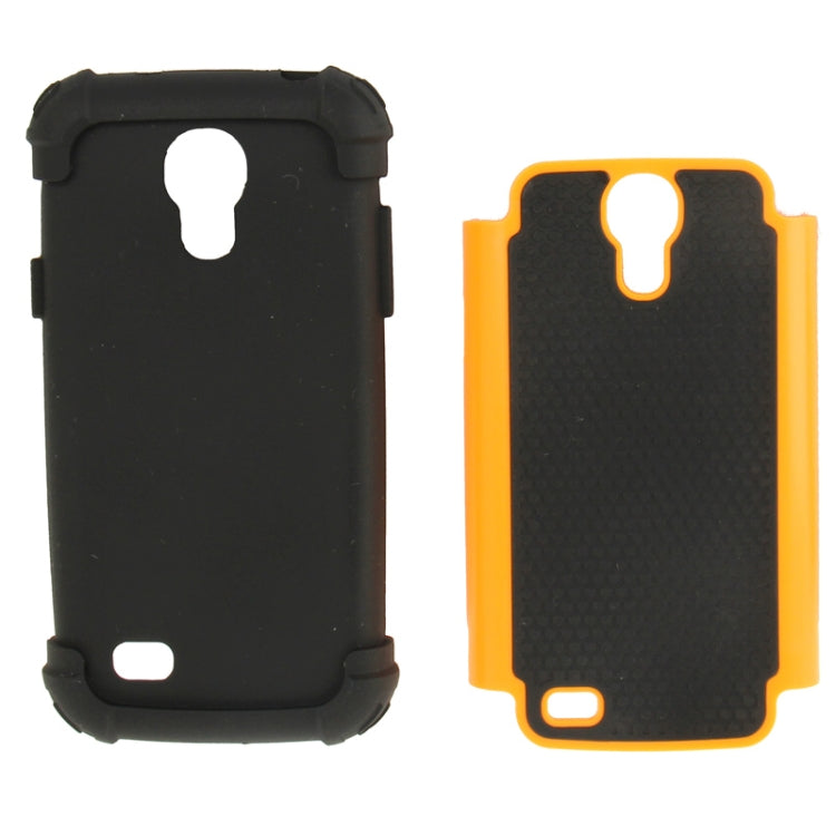 2-color Series Plastic + Silicon Combination Case for Galaxy S IV mini / i9190