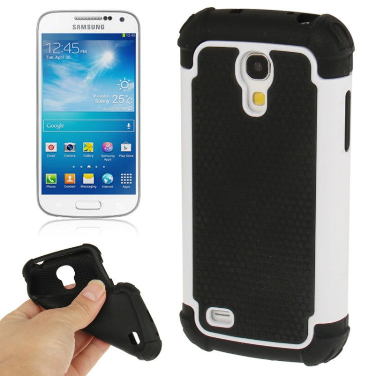2-color Series Plastic + Silicon Combination Case for Galaxy S IV mini / i9190
