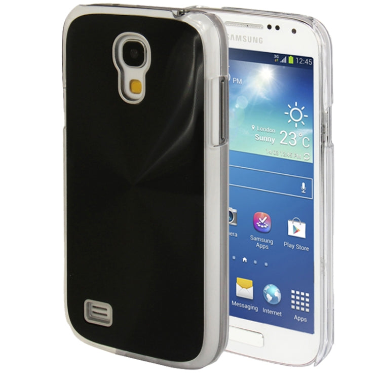 CD Texture Metal Paste Skin Plastic Case for Galaxy S IV mini / i9190
