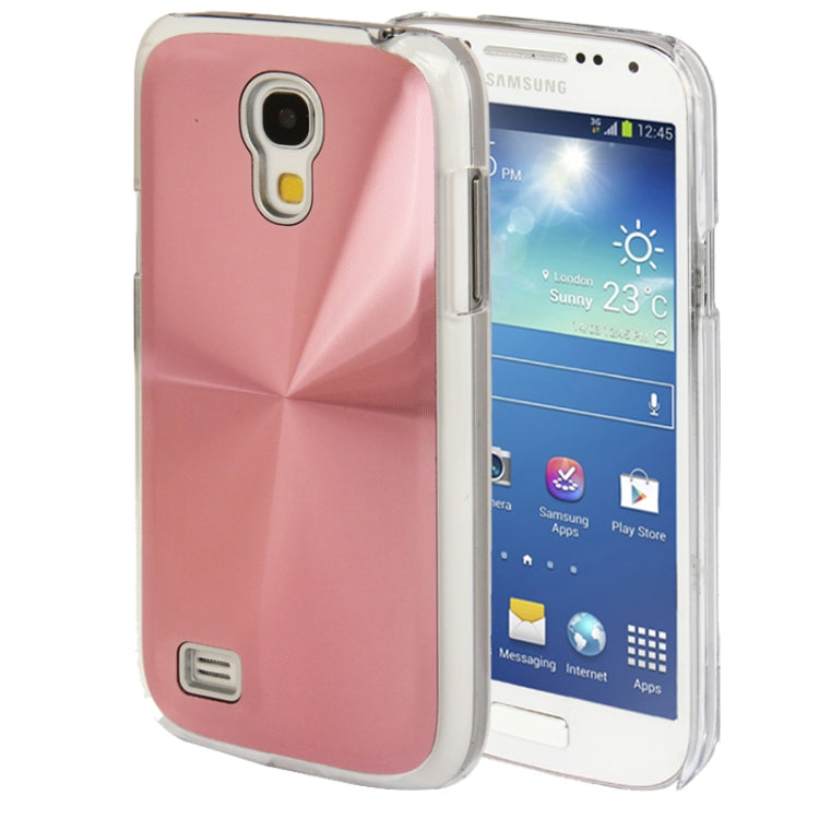 CD Texture Metal Paste Skin Plastic Case for Galaxy S IV mini / i9190