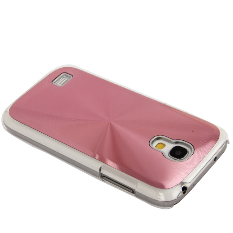 CD Texture Metal Paste Skin Plastic Case for Galaxy S IV mini / i9190