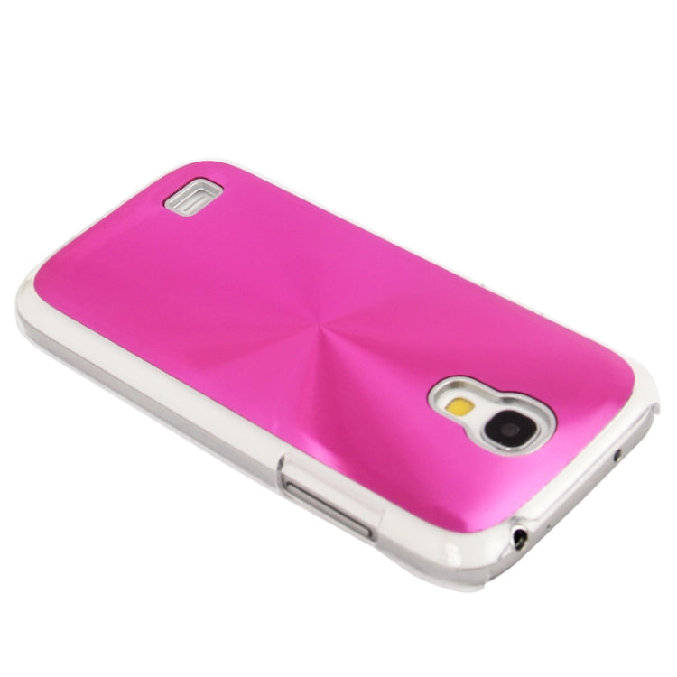 CD Texture Metal Paste Skin Plastic Case for Galaxy S IV mini / i9190