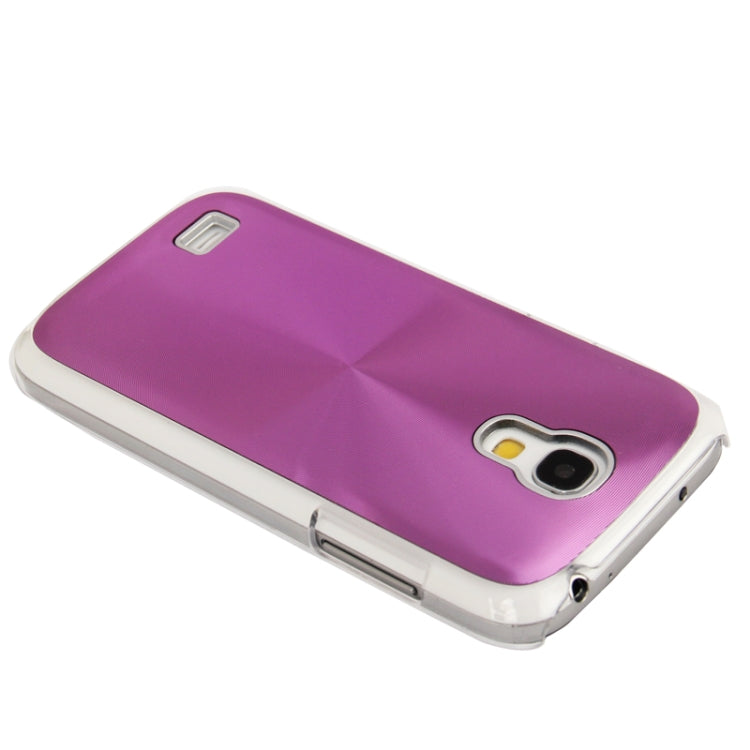 CD Texture Metal Paste Skin Plastic Case for Galaxy S IV mini / i9190