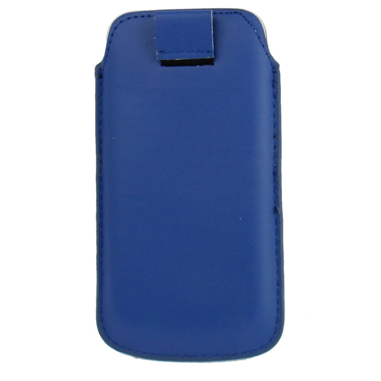 Universal Leather Case Pocket Sleeve Bag with Pull Up Tab for Galaxy S IV mini / i9190 / iPhone 5 & 5C & 5S / Nokia Lumia 820