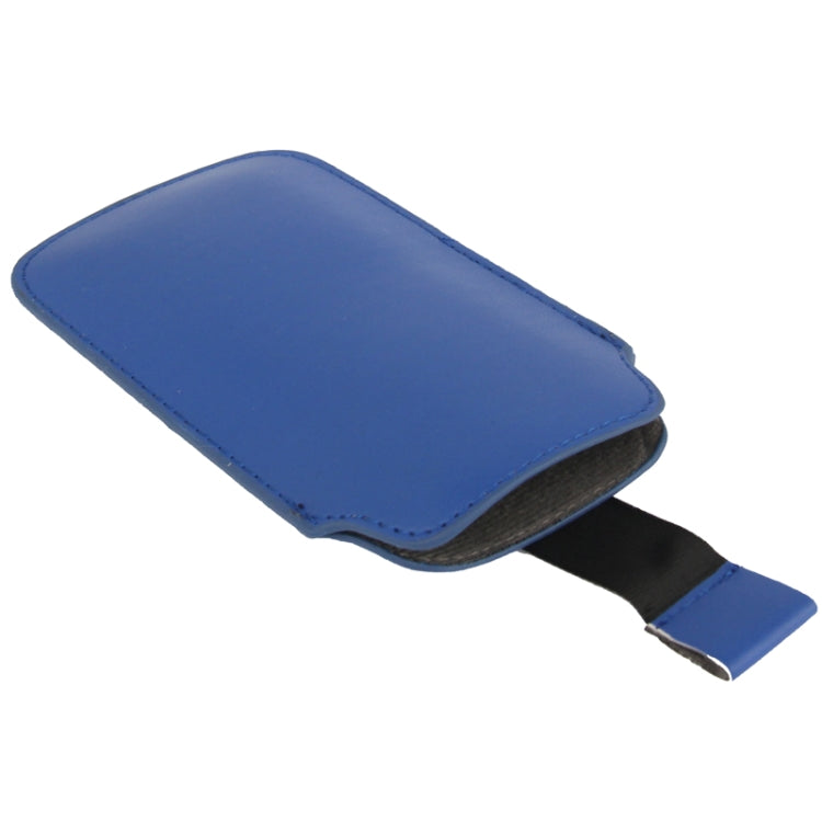 Universal Leather Case Pocket Sleeve Bag with Pull Up Tab for Galaxy S IV mini / i9190 / iPhone 5 & 5C & 5S / Nokia Lumia 820