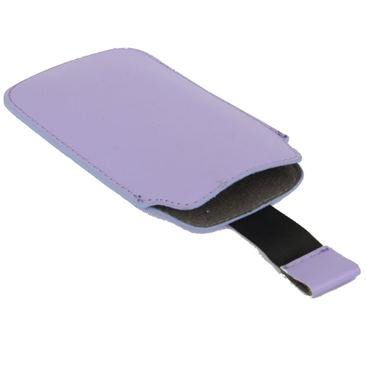 Universal Leather Case Pocket Sleeve Bag with Pull Up Tab for Galaxy S IV mini / i9190 / iPhone 5 & 5C & 5S / Nokia Lumia 820