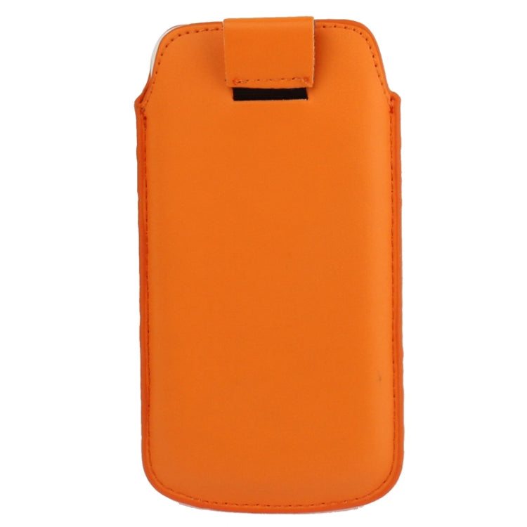 Universal Leather Case Pocket Sleeve Bag with Pull Up Tab for Galaxy S IV mini / i9190 / iPhone 5 & 5C & 5S / Nokia Lumia 820