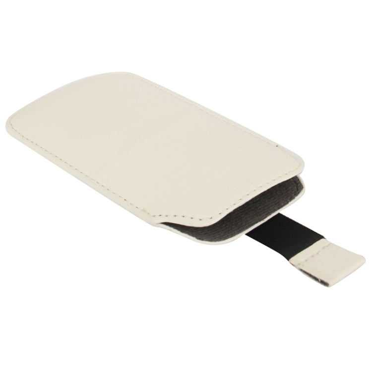 Universal Leather Case Pocket Sleeve Bag with Pull Up Tab for Galaxy S IV mini / i9190 / iPhone 5 & 5C & 5S / Nokia Lumia 820